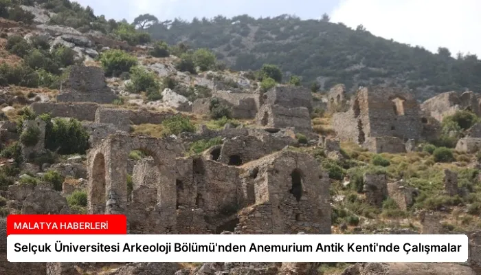 Selçuk Üniversitesi Arkeoloji Bölümü’nden Anemurium Antik Kenti’nde Çalışmalar