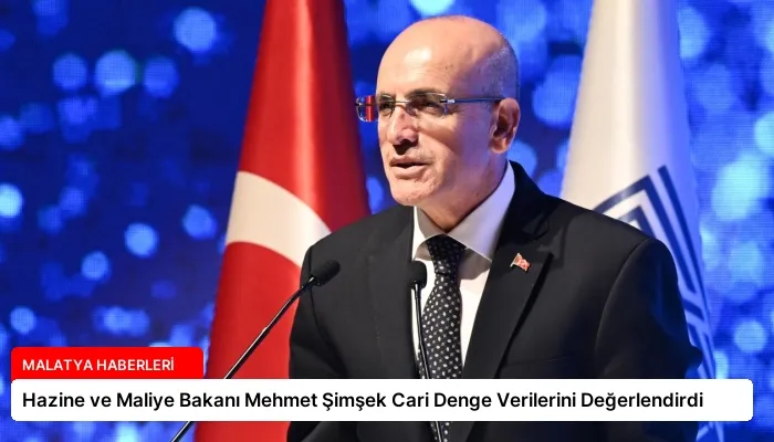 Hazine ve Maliye Bakanı Mehmet Şimşek Cari Denge Verilerini Değerlendirdi
