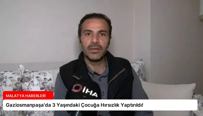 Gaziosmanpaşa’da 3 Yaşındaki Çocuğa Hırsızlık Yaptırıldı!