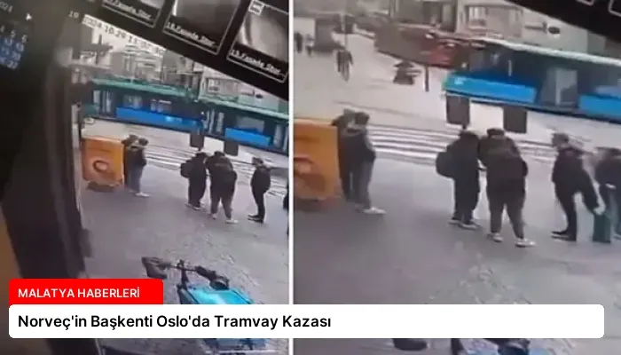 Norveç’in Başkenti Oslo’da Tramvay Kazası