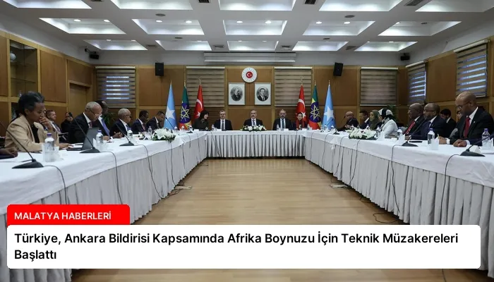 Türkiye, Ankara Bildirisi Kapsamında Afrika Boynuzu İçin Teknik Müzakereleri Başlattı