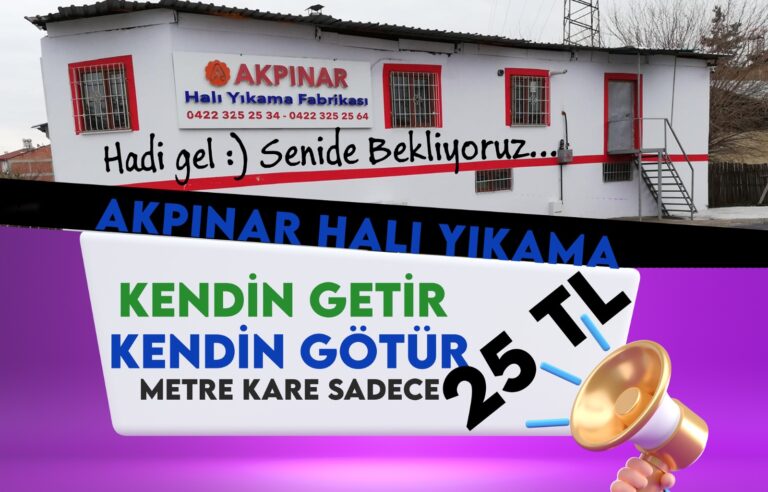 Malatya’da Dayanışma Örneği! Akpınar’dan Halı Yıkamada Büyük Destek