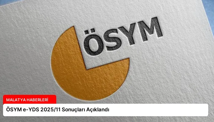 ÖSYM e-YDS 2025/11 Sonuçları Açıklandı