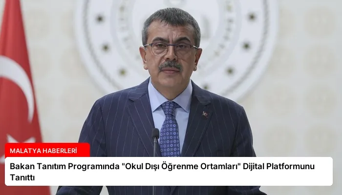 Bakan Tanıtım Programında “Okul Dışı Öğrenme Ortamları” Dijital Platformunu Tanıttı