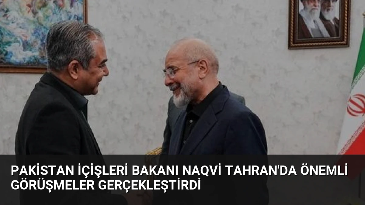 Pakistan İçişleri Bakanı Naqvi Tahran’da Önemli Görüşmeler Gerçekleştirdi