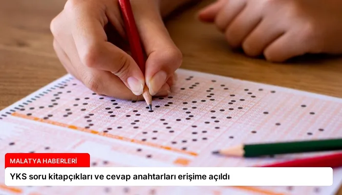 YKS soru kitapçıkları ve cevap anahtarları erişime açıldı