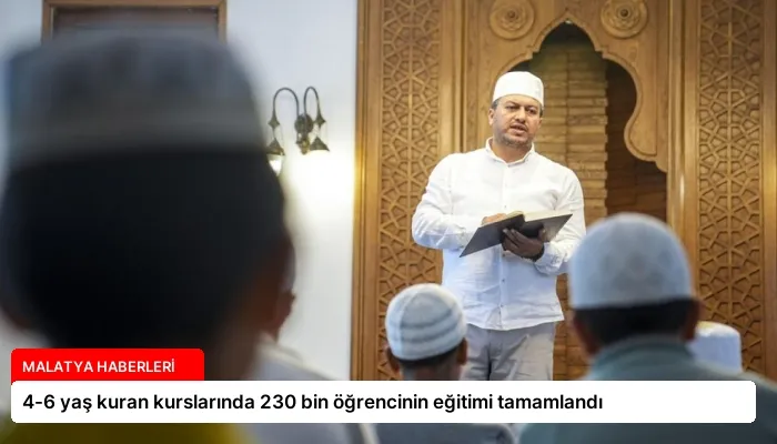 4-6 yaş kuran kurslarında 230 bin öğrencinin eğitimi tamamlandı