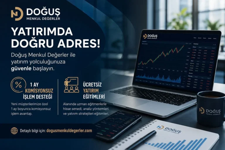 Doğuş Menkul Değerler Yatırımcı Eğitimlerine ve Komisyonsuz İşlem Desteğine Başladı