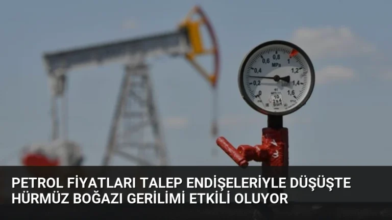 Petrol Fiyatları Talep Endişeleriyle Düşüşte Hürmüz Boğazı Gerilimi Etkili Oluyor
