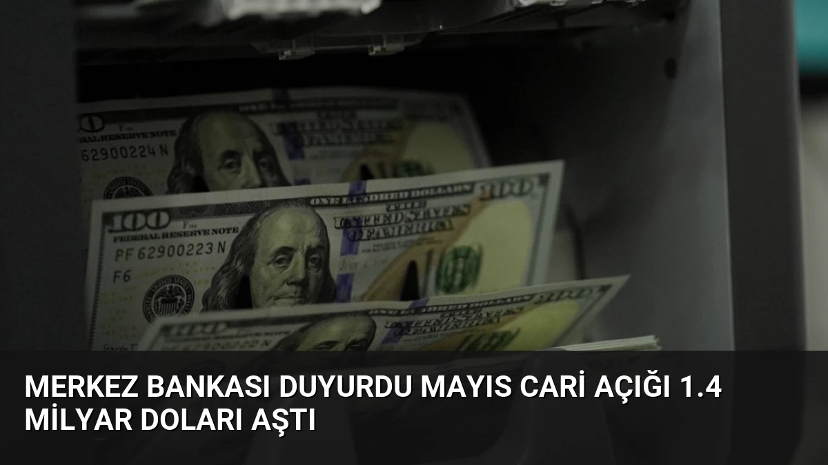 Merkez Bankası Duyurdu Mayıs Cari Açığı 1.4 Milyar Doları Aştı
