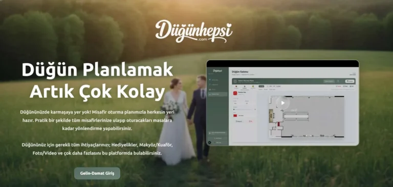 Düğün sektörü Dugunhepsi.com’da