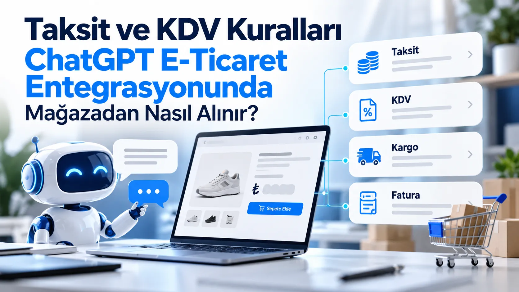 Taksit ve KDV Kuralları ChatGPT E-Ticaret Entegrasyonunda Mağazadan Nasıl Alınır?